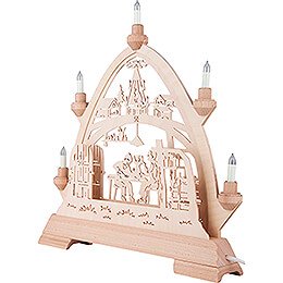 Pointed Arch - Christmas Room - 42x42,5 cm / 16.5x16.7 inch