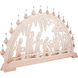Candle Arch - Nativity  - 100x54 cm / 39.4x21.3 inch