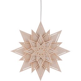 Window Picture - Star with Light Slits - 30 cm / 11.8 inch