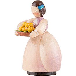 Schaarschmidt Girl with Apple Bowl - 4 cm / 1.6 inch