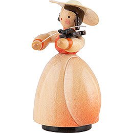 Schaarschmidt Hat Lady with Violin - 4 cm / 1.6 inch