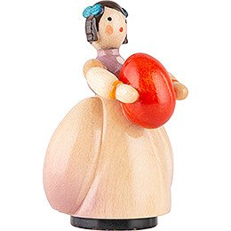 Schaarschmidt Girl with Egg red - 4 cm / 1.6 inch