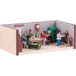 Miniature Room - Toymaker's Parlor - 4 cm / 1.6 inch