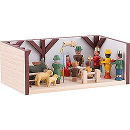 Miniature Room - Nativity - 4 cm / 1.6 inch