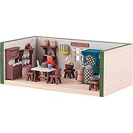 Miniature Room - Farmhouse Parlor - 4 cm / 1.6 inch