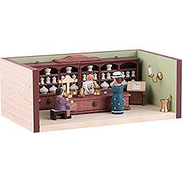 Miniature Room - Pharmacy with Pharmacist - 4 cm / 1.6 inch