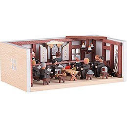 Miniature Room - Miners' Prayer Room - 4 cm / 1.6 inch
