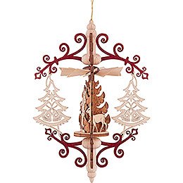 Tree Ornament - Christmas Tree - Santa Claus - 15 cm / 5.9 inch