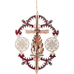 Tree Ornament - Ornaments - Angels on Stars - 15 cm / 5.9 inch