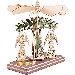 1-Tier Pyramid - Angels - Nativity - 20 cm / 7.9 inch