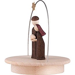 Holy Family with Star Arch - natural - 8,5 cm / 3.3 inch