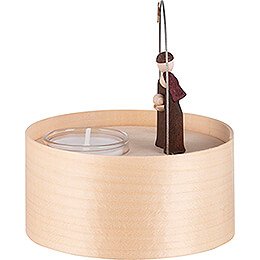 Holy Family - Tea Light Set - natural - 11 cm / 4.3 inch