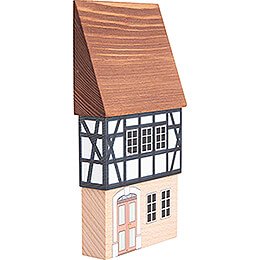 Backdrop House - Town House with 3 Windows - 16 cm / 6.3 inch