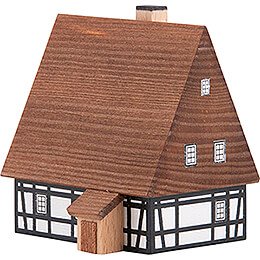 Lighted House Farmhouse - 7 cm / 2.8 inch