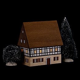 Lighted House Farmhouse - 9,1 cm / 3.6 inch