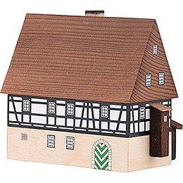 Lighted House Artisan's House with Annex - 8,7 cm / 3.4 inch