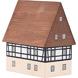 Lighted House Byre-Dwelling - 9,1 cm / 3.6 inch