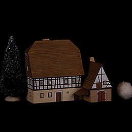 Lighted House Village Forge - 9,1 cm / 3.6 inch