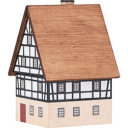 Lichterhaus Häuslerhaus mit Fachwerkgiebel und Anbau