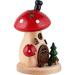 Smoker - Mushroom Hut Toadstool - 15 cm / 5.9 inch