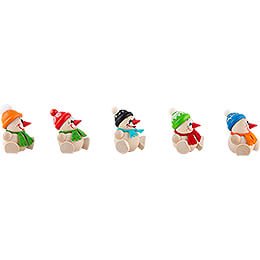 COOL MAN Junior with Scarf - 5 pcs. - 6 cm / 2.4 inch