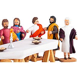 The Lord's Supper - 14 pieces - 8 cm / 3.1 inch
