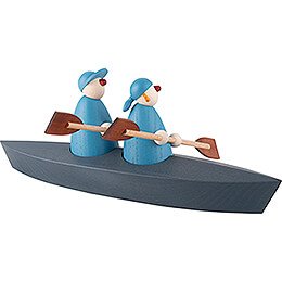 Boat Trip of Two, Light Blue - 9 cm / 3.5 inch