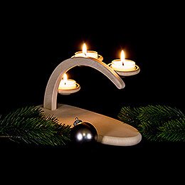 Modern Light Arch - Natural without Figurines - 25x13x10 cm / 9.8x5.1x3.9 inch