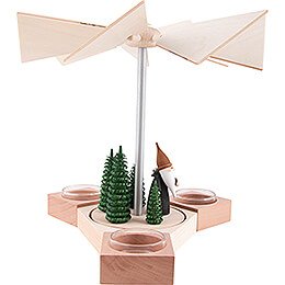 1-Tier Pyramid - Hexagonum Mountain Gnome  - 20 cm / 7.9 inch