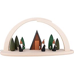 Modern Light Arch - Mountain Gnome - 42x21 cm / 16.5x8.3 inch