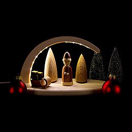 Leuchterbogen - Weihnachtsmotiv - 24x13 cm