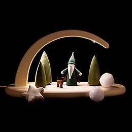 Modern Light Arch - Forest Gnome - 24x13 cm / 9.4x5.1 inch