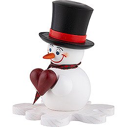 Smoker - Snowman Romeo with Heart - Exclusive - 12 cm / 4.7 inch