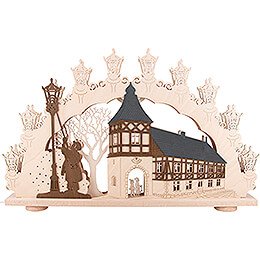 Schwibbogen Altstadtromantik - 66x41 cm