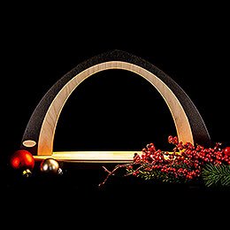 Light Arch without Figurines - Brown/Natural - 52x29,7 cm / 20.5x11.7 inch