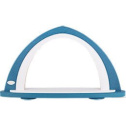 Light Arch without Figurines - Blue/White - 52x29,7 cm / 20.5x11.7 inch