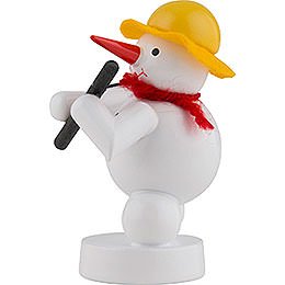 Snowman Musician with Oboe - 8 cm / 3 inch