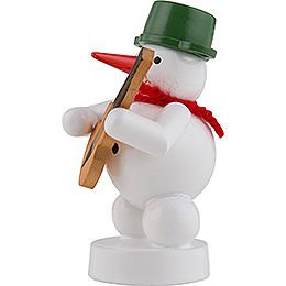 Snowman Musician with Guitar - 8 cm / 3 inch