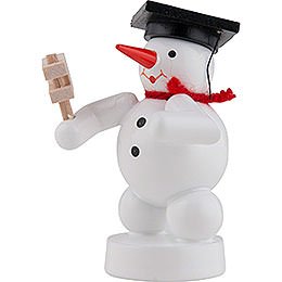 Snowman Musician with Ratchet - 8 cm / 3 inch