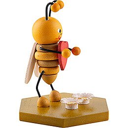 Bee with Heart - 8 cm / 3.1 inch