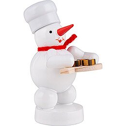 Snowman Baker with Nut Wedges - 8 cm / 3.1 inch