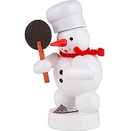 Snowman Baker with Mouse - 8 cm / 3.1 inch