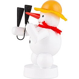 Snowman Musician with Agogo - 8 cm / 3.1 inch