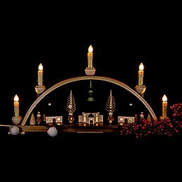Candle Arch - Seiffen Church  - 51x29 cm / 20.1x11.4 inch