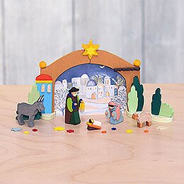 Miniature Nativity in Box