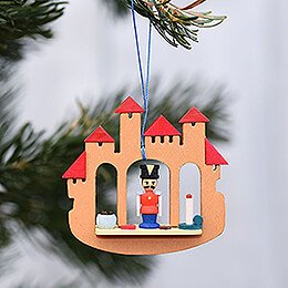 Tree Ornament - Town Gate with Nussknacker - 6,9 cm / 2.7 inch