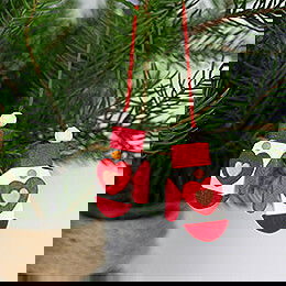 Farbenspiel am Weihnachtsbaum - 5 entzckende Graupner Anhnger