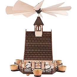 1-Tier Pyramid House - Miners - 47 cm / 18.5 inch