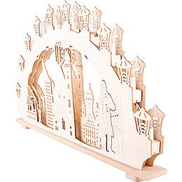3D Candle Arch - Leipzig - 66x40 cm / 26x15.7 inch