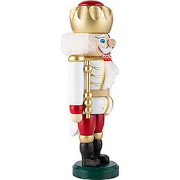 Nutcracker - Exclusive King White-Red - 25 cm / 9.8 inch